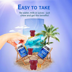 Vente d'usine Gummies de mousse de mer fiables détoxifier l'approvisionnement alimentaire de santé immunitaire suppléments Gummies de mousse de mer à base de plantes - Product Image 3