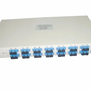 19 'סיב אופטי מפצל אופטי 1x16 plc אופטי מפצל סיבים אופטיים מתלה סיבי plc