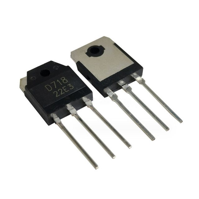 Original Transistor integrated circuits 2SB688 2SD718 B688 D718 Audio Transistor TO-3P High Power Pairing tube d718 transistor