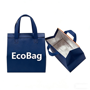 Sac isotherme pour le déjeuner, personnalisé avec logo, promotionnel, réutilisable, en non-tissé, pour aliments, vente en gros - Product Image 1