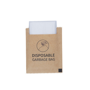 Camping en plein air et ramassage de crottes d'animaux domestiques Grand sac poubelle en plastique transparent emballé individuellement Sac poubelle écologique - Product Image 6