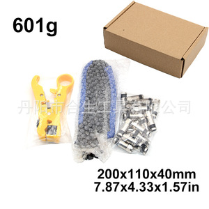 Mr Drill <b>Wire</b> <b>Stripper</b> Crimping Pliers F Head Set Industrial Grade Stainless Steel Nickel Plated For RG59 6 Coaxial Cable - Product Image 3