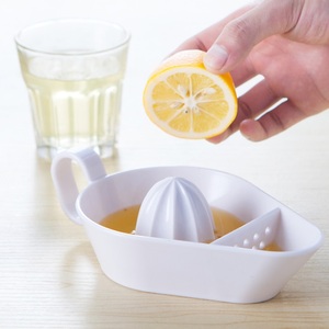 Presse-agrumes manuel en plastique pour jus d'orange, citron, citron vert, avec poignée de bol et bec verseur - Product Image 4