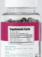 OEM, Personnalisé par l'usine d'origine, 30 capsules végétariennes, Booster d'énergie naturel pour femmes