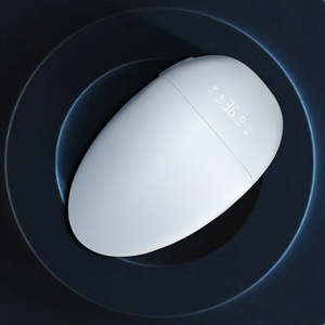 Mini Egg-Shaped Smart Toilet with Automatic UV Integration P-Trap Drainage Remote <strong>Control</strong> Seat Heating Strap for Small Spaces - Product Image 4