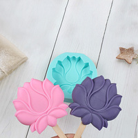 Lotus crème glacée Silicone moule créatif maison Popsicle bac à glace accessoires de cuisine moules en Silicone