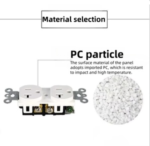 Tiêu chuẩn Mỹ 20A 125V NEMA5-20R Duplex điện ổ cắm điện tường ổ cắm với 2 AC cửa hàng và chúng tôi tiêu chuẩn - Product Image 4