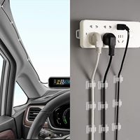 Attache-câble auto-adhésif en nylon durable pour l'organisation des fils
