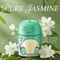 Gel nettoyant automatique pour toilettes au design dinosaure avec formule écologique, parfum Jasmin/Océan/Pêche, 300g