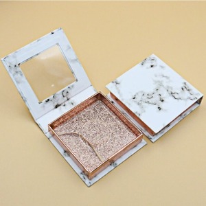 Elegant and fashionable eyelash packaging <b>box</b>, <b>gift</b> cardboard eyelash paper packaging, can be customized according to needs - Product Image 6