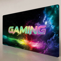 Grand tapis de souris pour jeux, tapis de souris en caoutchouc antidérapant, réduction du bruit, tapis de bureau pour clavier, pour e-sport