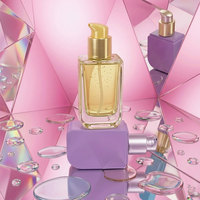 Flacon pompe vide Mingsheng Unique Luxury pour sérum, lotion, maquillage liquide, fond de teint, impression 3D, verre, 30 ml