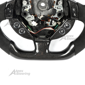 Volante in Fibra di Carbonio per Maserati GT, <span class=keywords><strong>Grecale</strong></span>, Levante, Ghibli, Quattroporte, GranCabrio, GranTurismo - Product Image 2