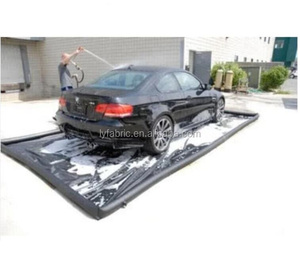 Tapis <span class=keywords><strong>de</strong></span> <span class=keywords><strong>sol</strong></span> <span class=keywords><strong>de</strong></span> garage LIYUAN, résistant à l'huile, aux taches et à la boue, en bâche PVC pour lavage <span class=keywords><strong>de</strong></span> voiture - Product Image 5