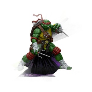 Figurine articulée JOYTOY TMNT-Michelangelo à l'échelle 1/18, modèle de collection - Product Image 5