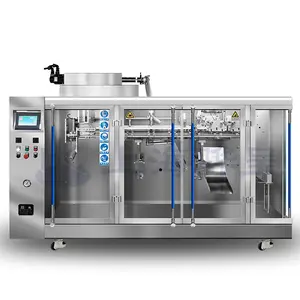 Liquid premade plastic bag sealer doypack packaging packing machine supplier in china