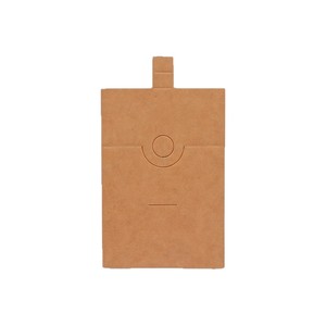 Cartes de présentation de bijoux pliantes à charnière en gros - Emballage de boîte cadeau pour bagues avec fenêtre transparente pour la vente au détail en boutique - Product Image 5