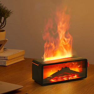 <span class=keywords><strong>2025</strong></span> Mới Siêu Âm Mô Phỏng LED Ánh Sáng Lò Sưởi Ngọn Lửa Tạo Độ Ẩm Màu Sắc Thay Đổi Hương Liệu Cho Phòng Ngủ Nhà RV 1-Năm - Product Image 2