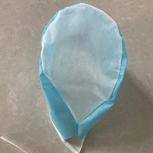 قبعات الممرضات الطبية الجراحية <span class=keywords><strong>PP</strong></span> <span class=keywords><strong>SMS</strong></span> Spunlace القابل للتصرف مع العلاقات سلسلة - Product Image 3