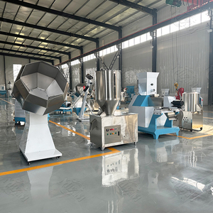 Máquina extrusora de pellets de alimentación de pescado de nueva condición de alta productividad Línea de producción de procesamiento flotante de Alimentación de Mascotas - Product Image 6