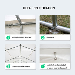 6x12m grande Marque pour Mariage civil costumes 100 personnes étanche événement Pergola pavillon pour les fêtes en plein air - Product Image 6