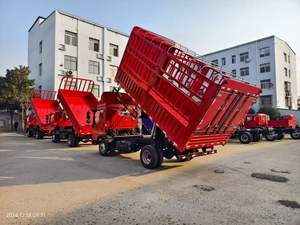 China Dongfeng <span class=keywords><strong>6X2</strong></span> Nuevo camión de transporte Camión volquete de barra alta Transmisión automática Cámara trasera de combustible diésel Venta de precio bajo de fábrica - Product Image 3