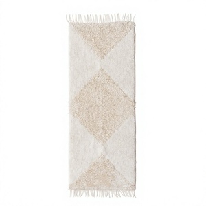 Hot Luxury Quality Assurance Pure Cotton Made Tufted <b>Bath</b> Rugs <b>Runner</b> With <b>Long</b> Durable Bathroom Floor <b>Mat</b> Wholesale Prices - Product Image 1