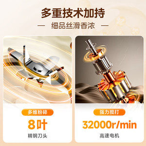 Mixeur haute vitesse Midea 1,2 L silencieux et multifonction pour la préparation de lait de soja, soupes, jus et céréales - Product Image 5