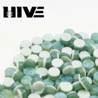 HIVE Akrilik Imitasi Mutiara 3mm 4mm 5mm 6mm untuk Inlay Fretboard Gitar, Titik Inlay Pin Bridge Gitar Akustik, Penanda Inlay