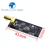 TZT 1 pièces modules sans fil NRF24L01 + PA + LNA longue distance de 1100 mètres (avec antenne)