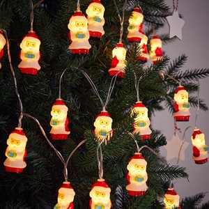 Yuyang 10 Led Christmas 1.5m <b>Light</b> Santa Decoration Christmas <b>String</b> <b>Lights</b> for Holidays Battery Version - Product Image 2