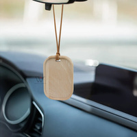 Désodorisant de décoration suspendu pour voiture, en bois fait à la main, diffuseur d'aromathérapie, plâtre