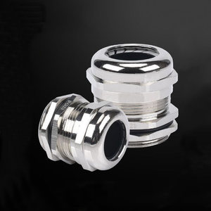 Presse-étoupe en laiton nickelé Kaiyue, protection IP68, résistant aux acides et aux alcalis, filetage PG9 pour connexions étanches sécurisées 4-8MM - Product Image 5