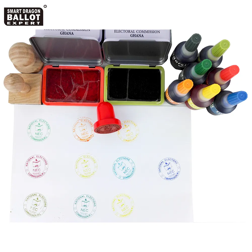 Votes Stamp Ink Pad Esponja Custom Ink Logo Stamp