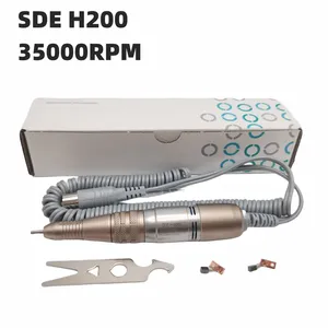 Ponceuse à ongles électrique professionnelle 35K STRONG 105L 102L H37L1 H200 Lab Polish Handle 210 90 204 Marathon en acier inoxydable - Product Image 4