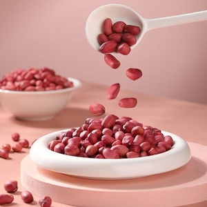 This Seasons Red Skin Four-grain Red-skinned Shelled Peanuts New Crop Sun-dried; Red-skinned Groundnut <strong>Kernels</strong> - Product Image 5