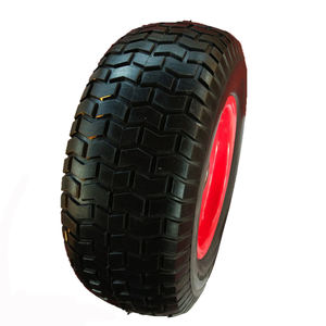 Der mit 16x6,50-8 Pu-Schaum gefüllte Reifen des chinesischen Lieferanten für Rasenmäher und Strand wagen von <span class=keywords><strong>Caster</strong></span> Wheels Series - Product Image 1