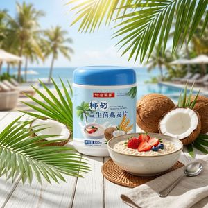 The <strong>Best</strong>-selling Cereal Breakfast Worldwide Coconut Oatmeal Meal Replacement Oatmeal Instant Oatmeal - Product Image 1