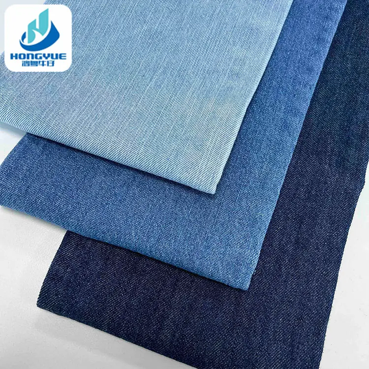 Denim-tecido-colômbia azul novo denim meias poliéster