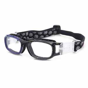 Lunettes de basket-ball rouges à monture flexible pour enfants Lunettes de baseball pour jeunes - Product Image 4