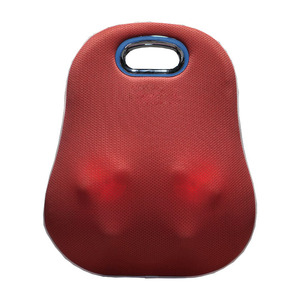 Coussin de massage pour le cou, le dos et la taille, avec vibrations, tapotements, compresse chaude, rechargeable par USB, batterie au lithium, fonction de minuterie - Product Image 3
