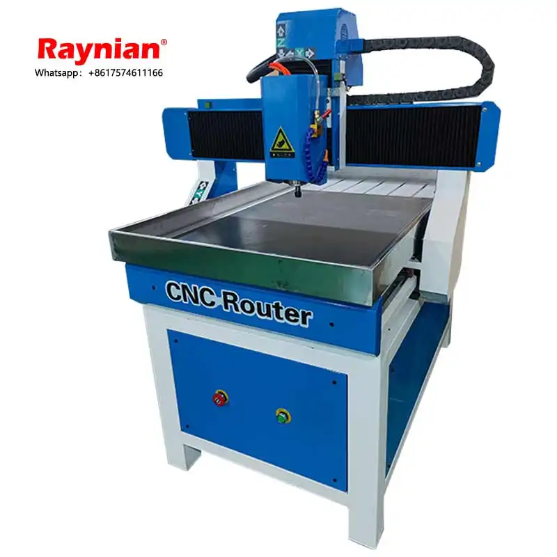 Raynian-6090 yüksek hassasiyetli gravür hızlı CNC torna mili Mini 6090 CNC doğrama gravür makinesi