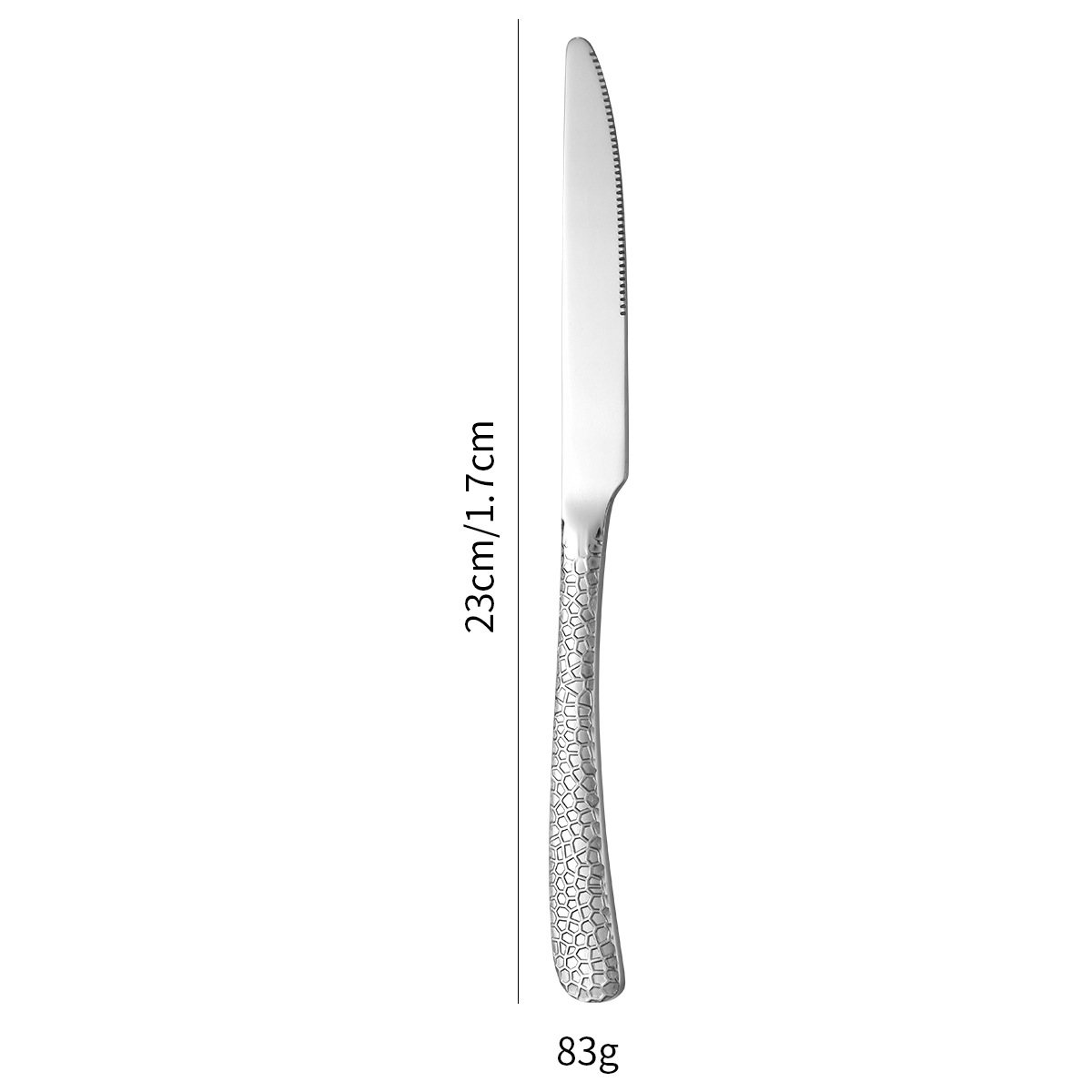 silver dinner knife