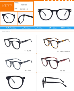 제조사 이탈리아 빈티지 아세테이트 광학 안경 안경 유행 프레임 남성 하이 퀄리티 사각 안경 - Product Image 2