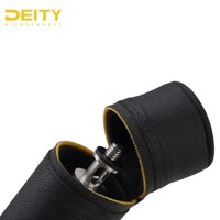 Deity Perche télescopique en fibre de carbone 2,6m/3,8m/5m pour microphone radio, type micro canon, accessoires de studio photo