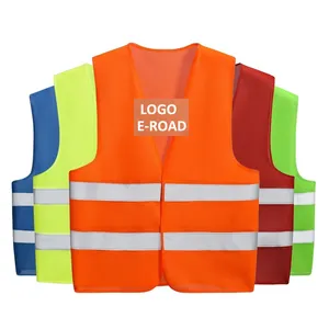 Gilet de sécurité réfléchissant Gilet réfléchissant d'avertissement fluorescent