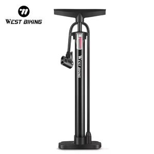 WEST BIKING-<span class=keywords><strong>Pompe</strong></span> à <span class=keywords><strong>Pied</strong></span> Portable, Valve Schrader et Presta pour Vélo de Route, Accessoires de Vélo, <span class=keywords><strong>Pied</strong></span>, <span class=keywords><strong>Vtt</strong></span> - Product Image 1
