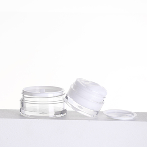 <span class=keywords><strong>Pot</strong></span> cosmétique rond transparent en acrylique personnalisable de 10g, 30g, 50g, 100g, 250g – Produits phares pour poudre libre - Product Image 5