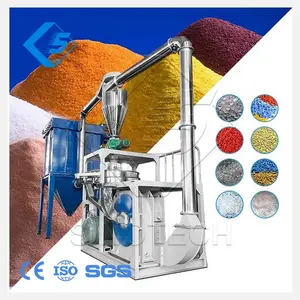 500kg Per Hour Plastic ABS/EVA/PVC/PE/HDPE/Pet Grinder Machine LDPE Pulverizer