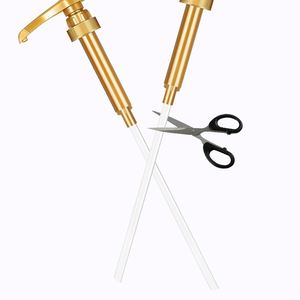 Dispensador de jarabe comercial SY, dispensador portátil de salsa y mermelada con bomba manual - Product Image 2